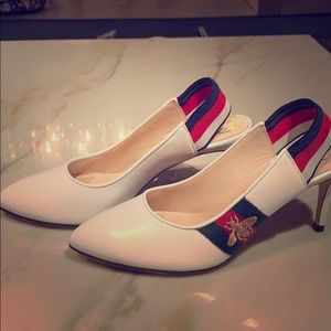 Gucci slingback shoes